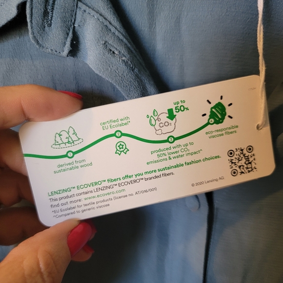 NWT Boden‎ Fitted Workwear Shirt Captains Blue 10R - Picture 8 of 14